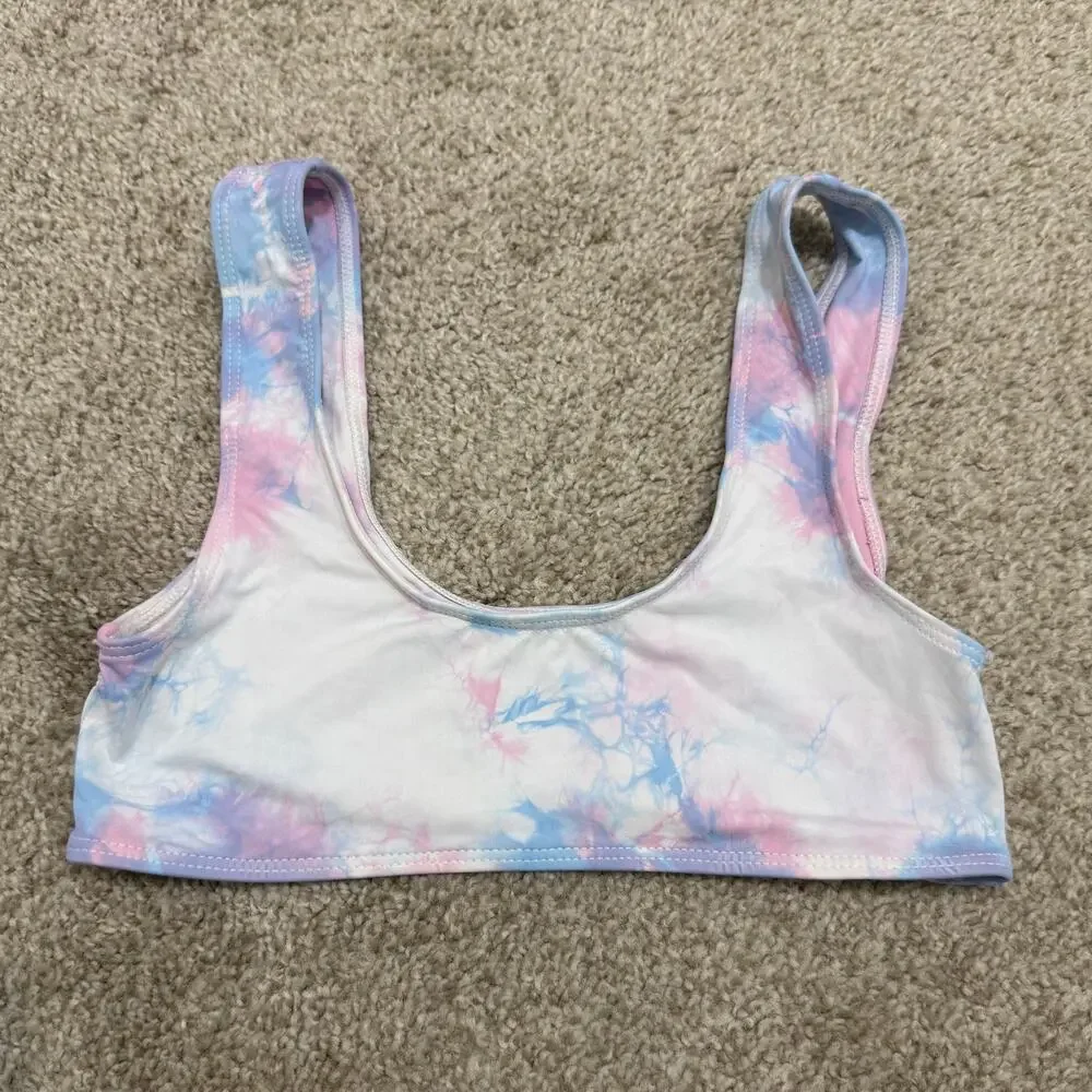 Frankie's Bikinis XS Funfetti twenty five swim bikini top SW 2918